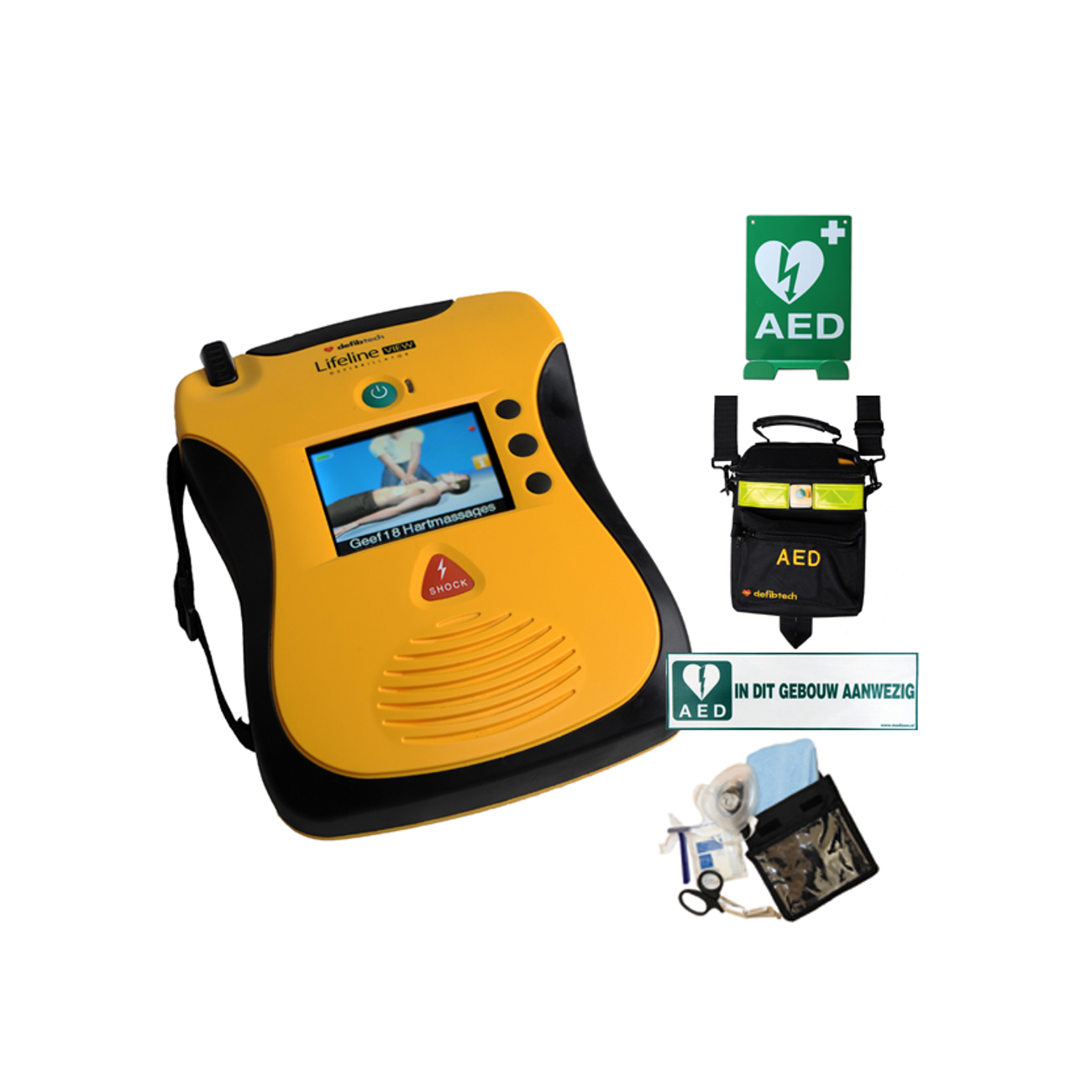 Defibtech Lifeline Pakket View B AED