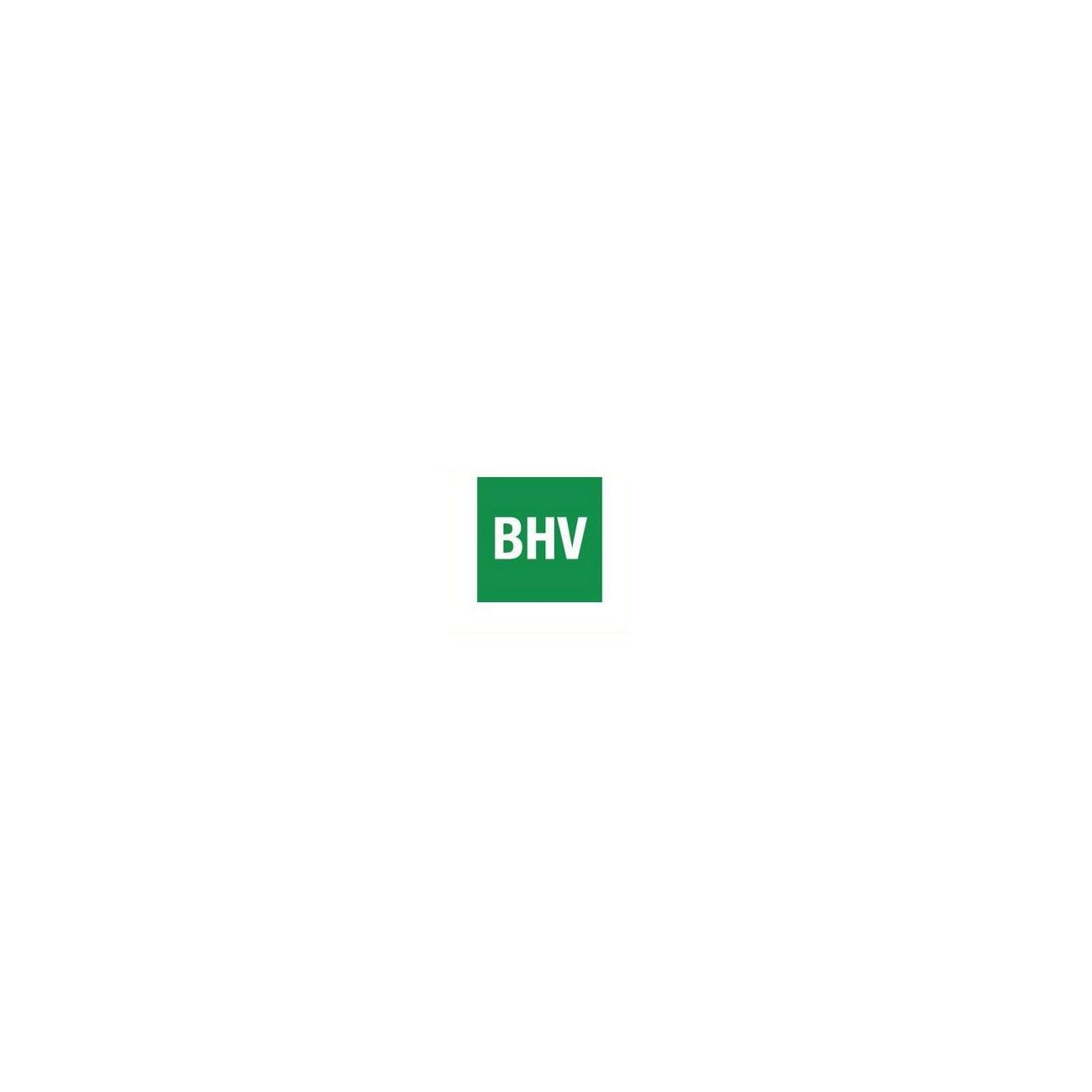 Pictogram Helmsticker BHV 40x40mm