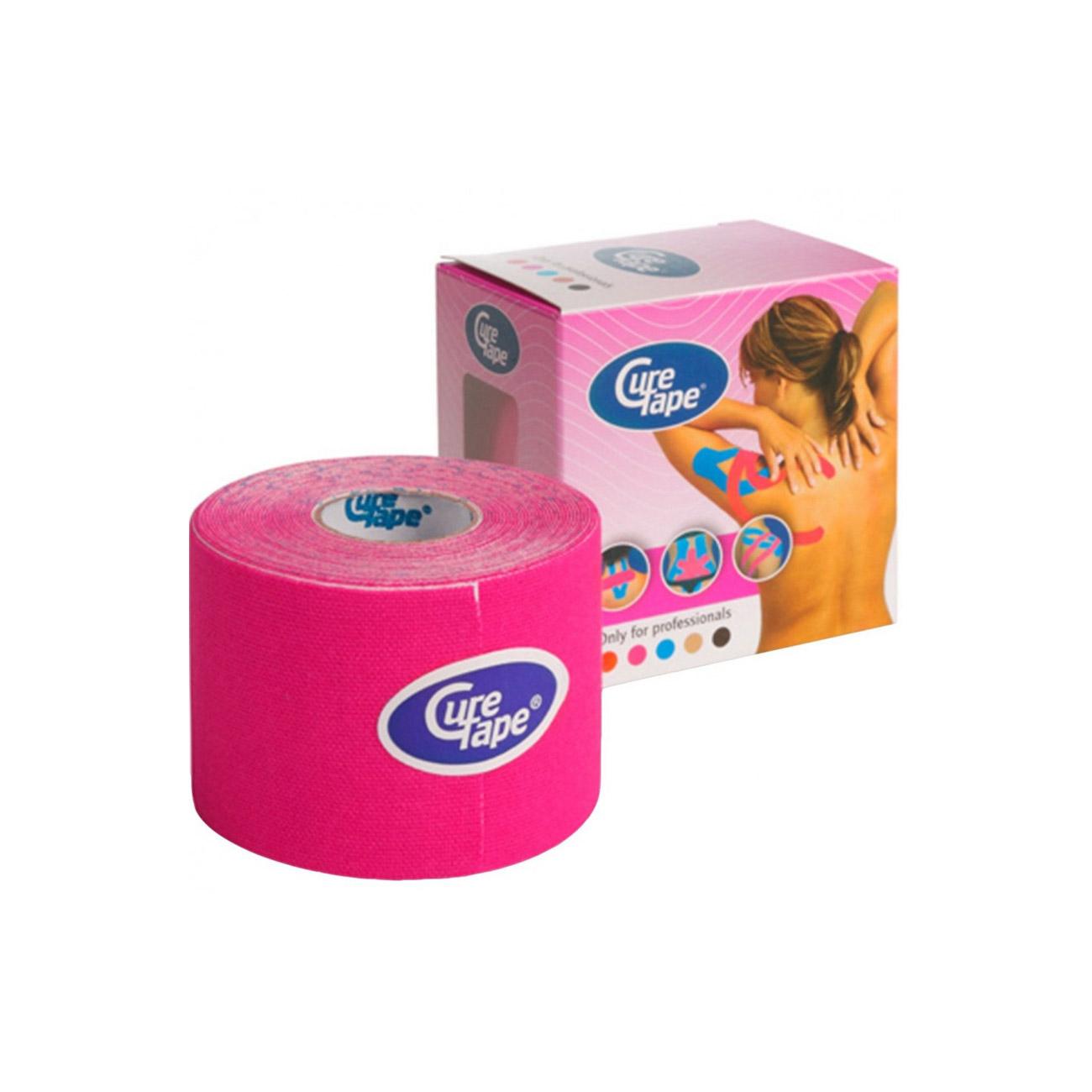 Cure Tape 5 Cm X 5 M Roze